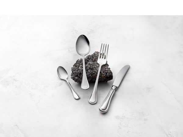 Bestikksett Oxford 16 deler Blankt stål