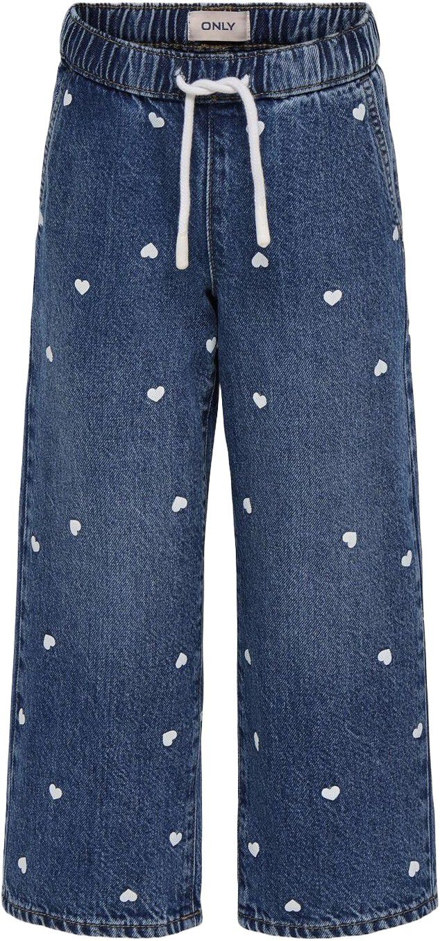 Kmgpierce Wide Print Jeans Dnm Pim