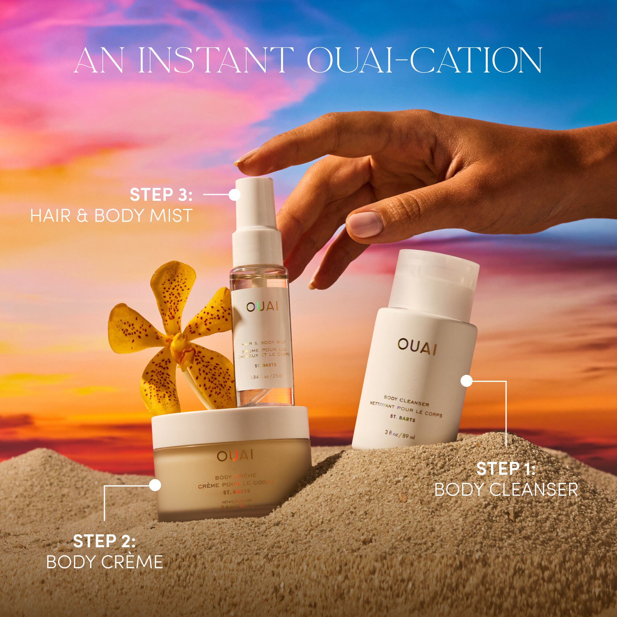 WANNA GET A-OUAI TRAVEL KIT