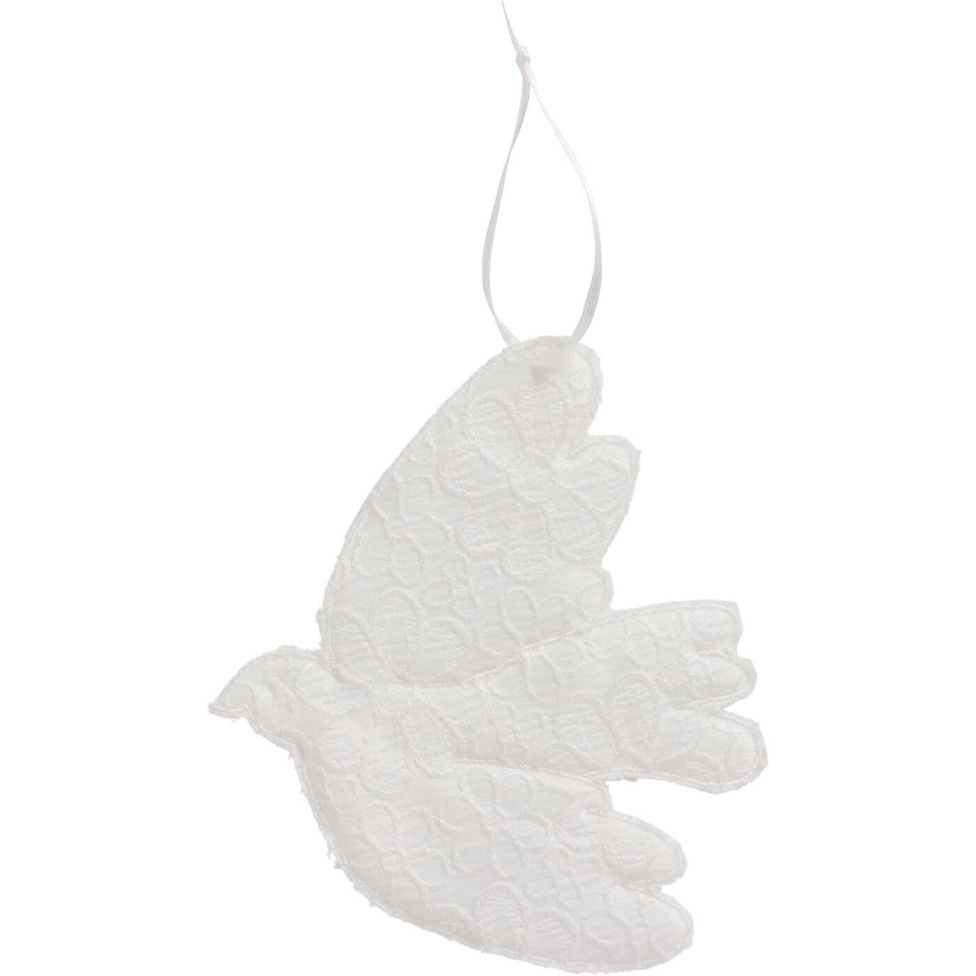 Fugl broderi anglaise My Nostalgic Christmas