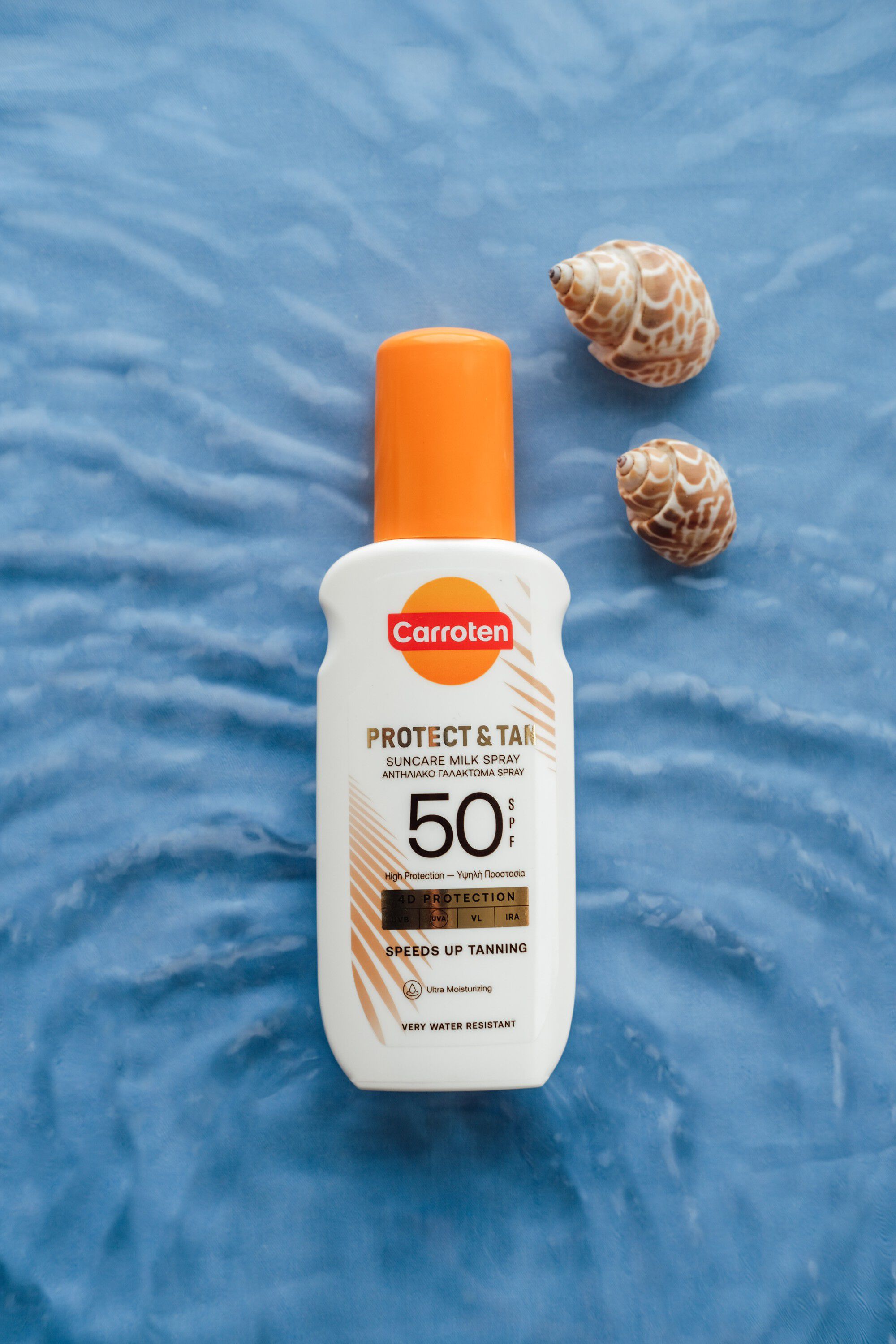 Carroten Protect & Tan Body Milk Spray SPF 50