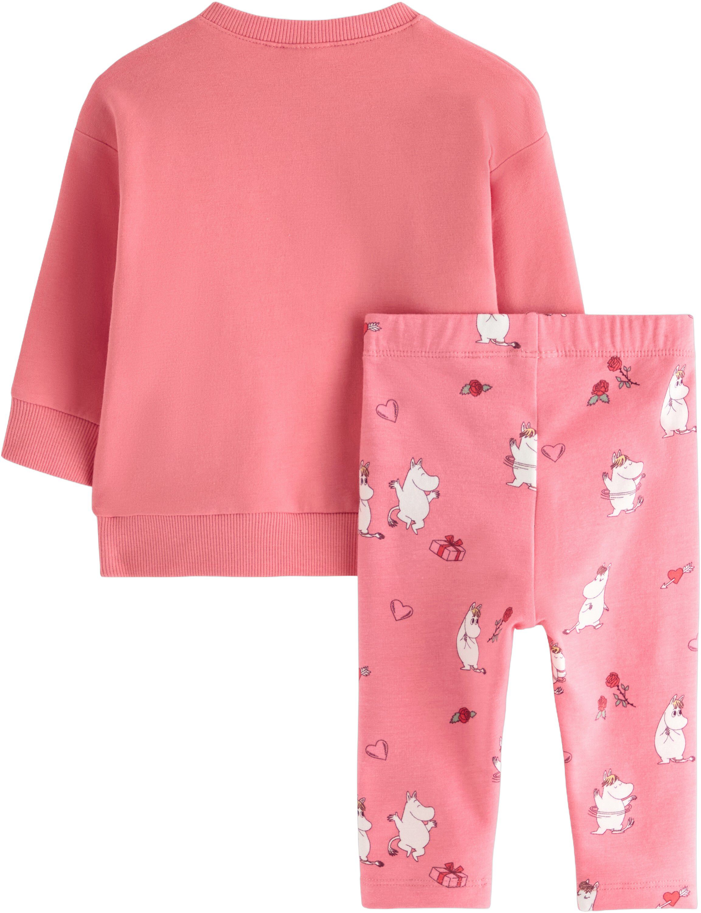 Matching set in soft cotton jersey