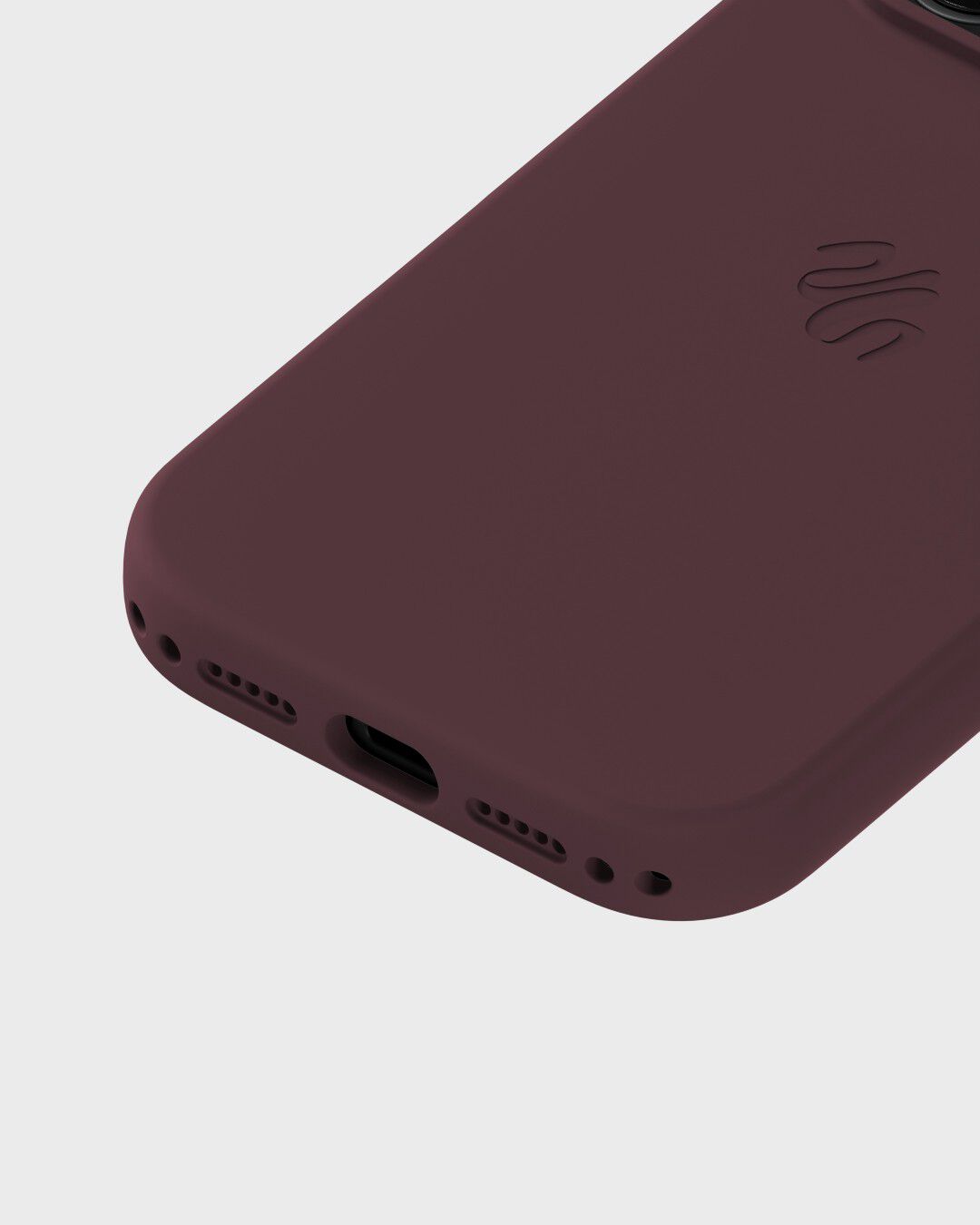 Silicone Case MagSafe Cpt. IPH 18 Pro/17 Pro Bordeaux