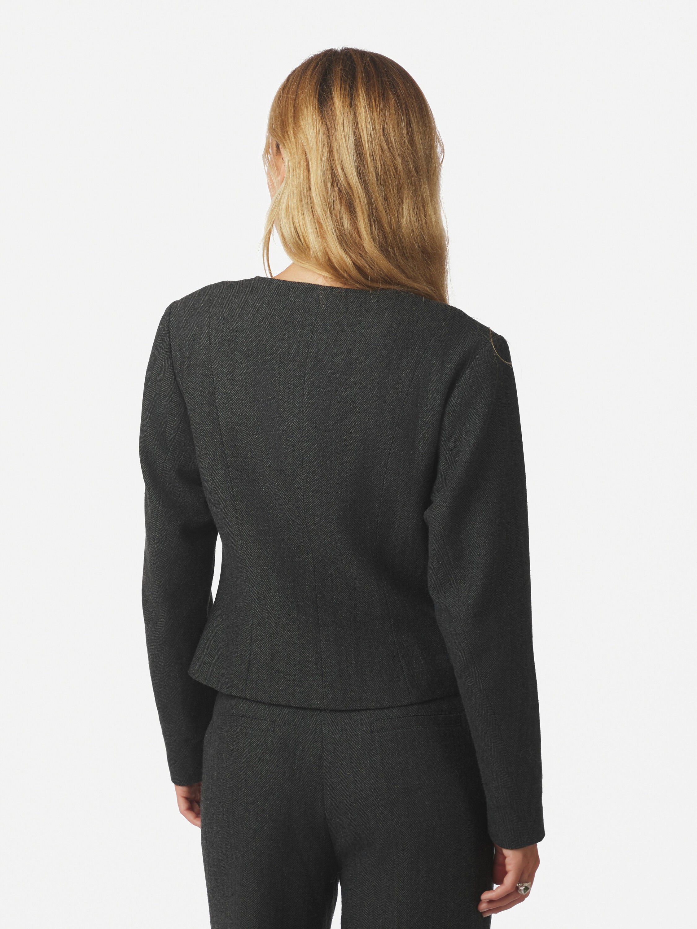 Amanda Herringbone Jacket