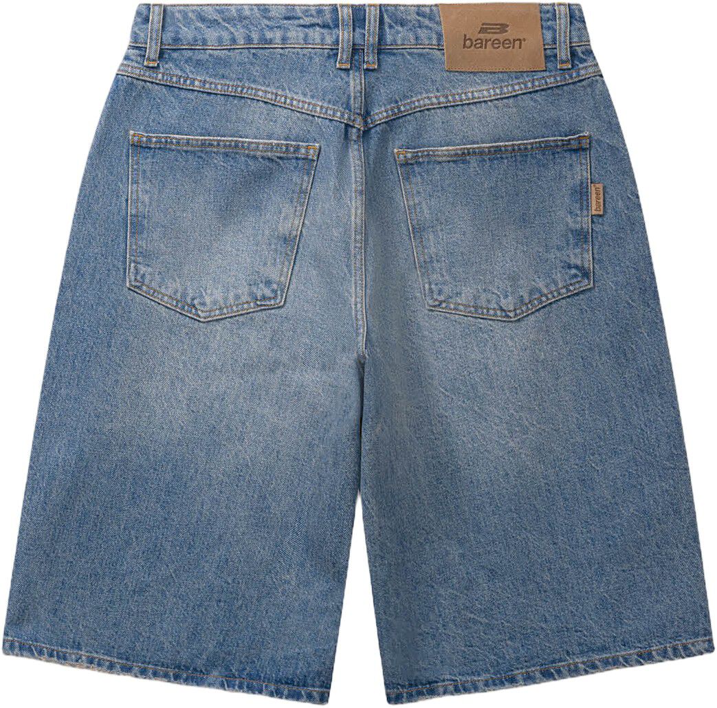 Straight Denim Shorts
