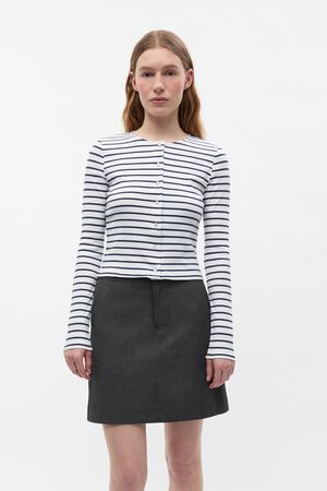 ENALLY LS O-N CARDIGAN ST 7262