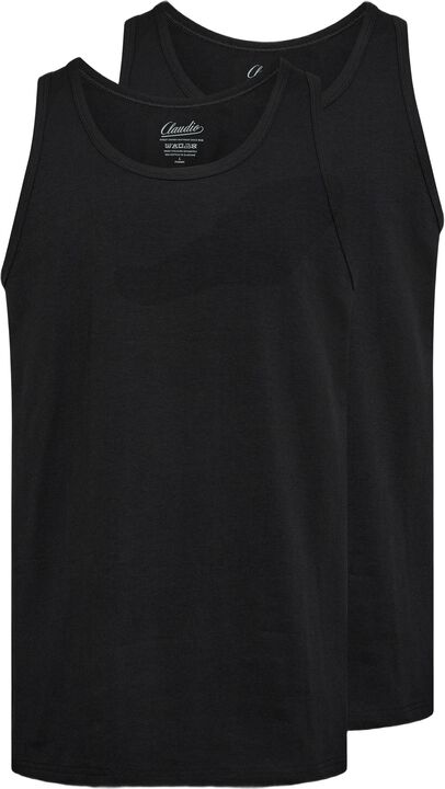 Claudio 2-pack tanktop cotton