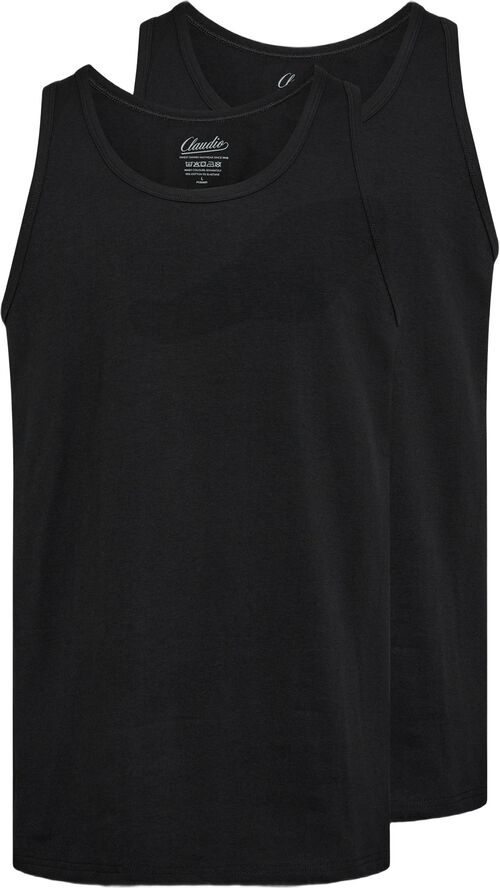 Claudio 2-pack tanktop cotton