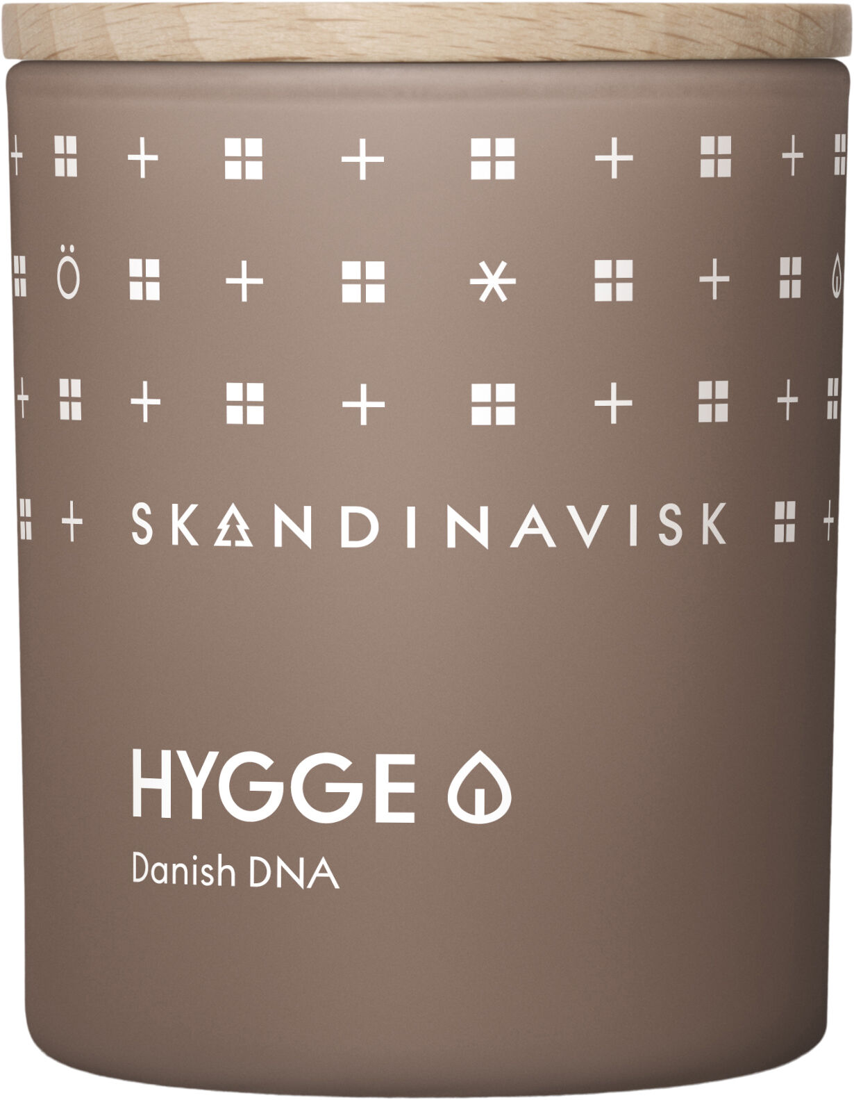 HYGGE Scented Candle w Lid 65g