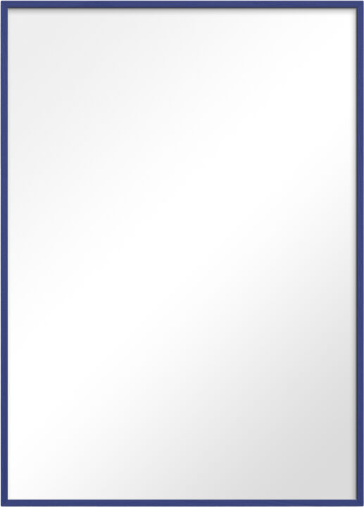 Blue Wood Mirror