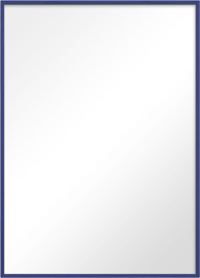 Blue Wood Mirror