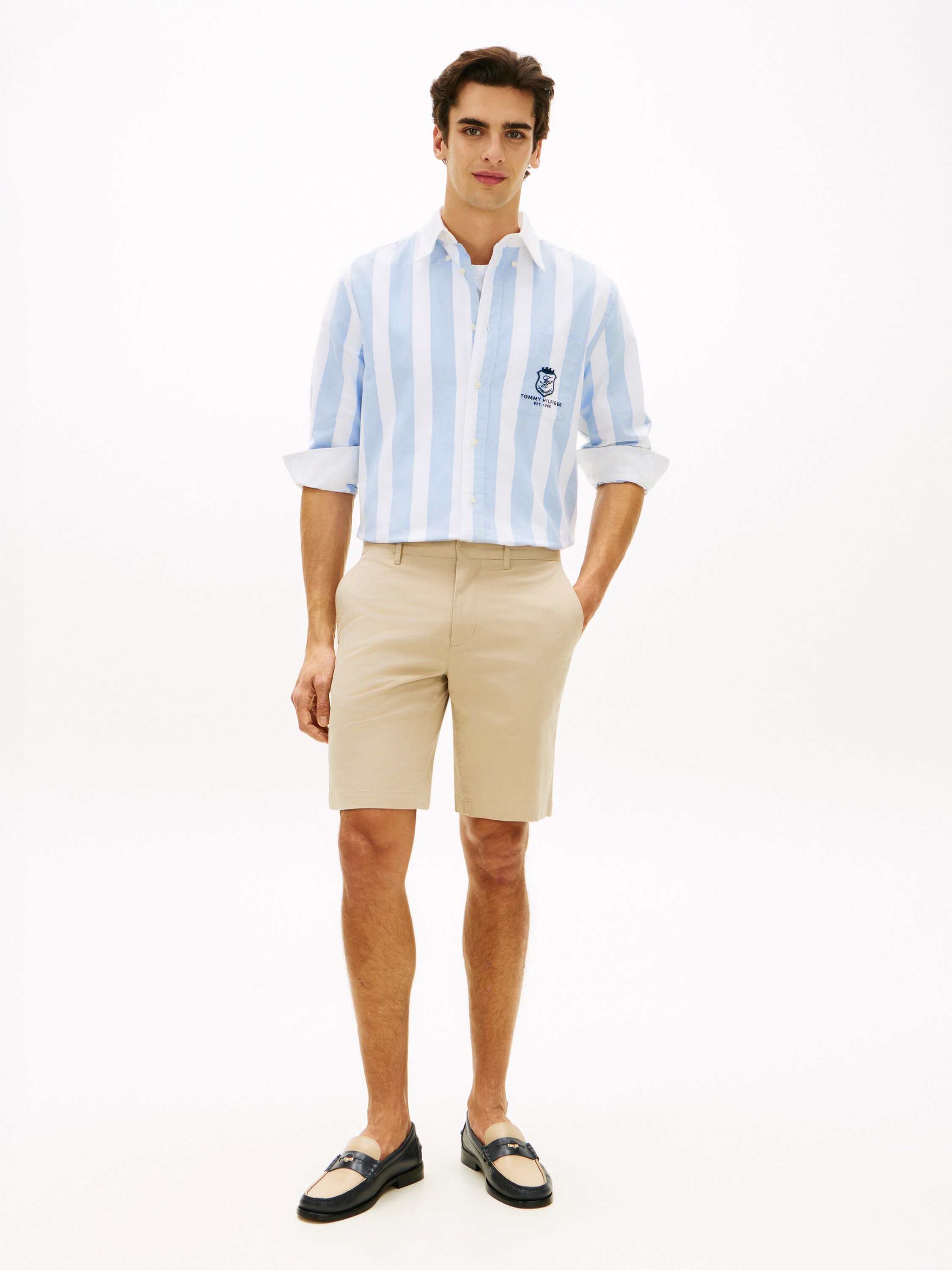 Denton Twill Slim 9. 5" Inseam Shorts