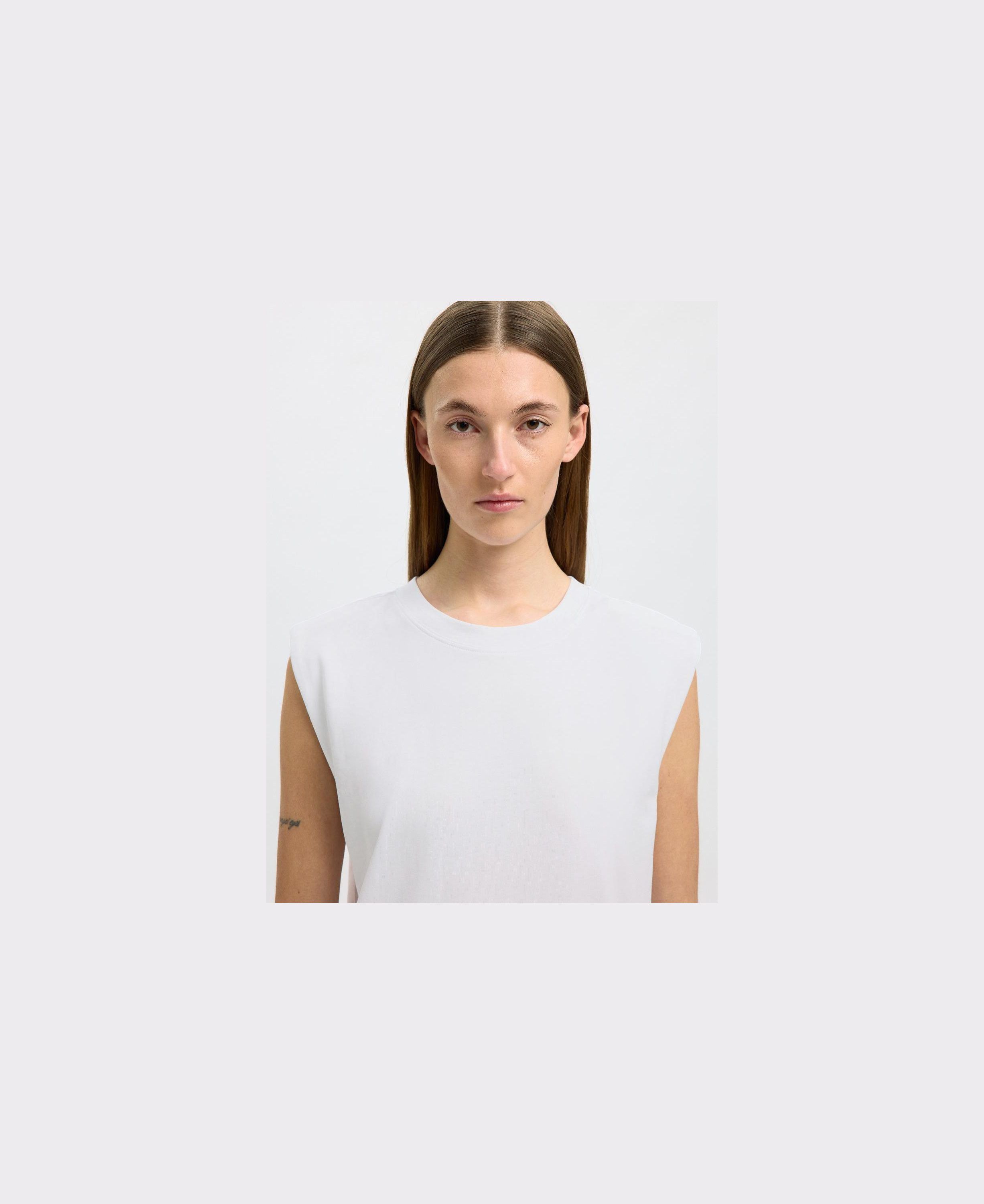 SLFHALLEY SL SHOULDERPAD ANKLE DRES