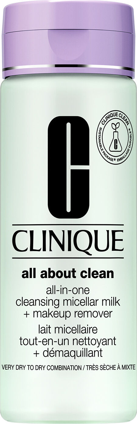 All About Clean Micellar Milk + Makeup Remover Very Dry to Combination
