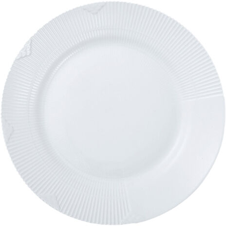 Hvid Elements 28 cm. talllerken