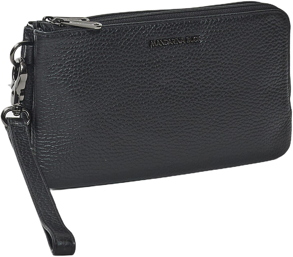 MELLOW LEATHER POUCH / NERO