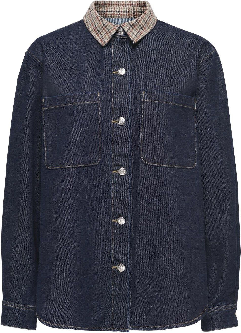 Onlvera Ls Check Dnm Shirt Siji