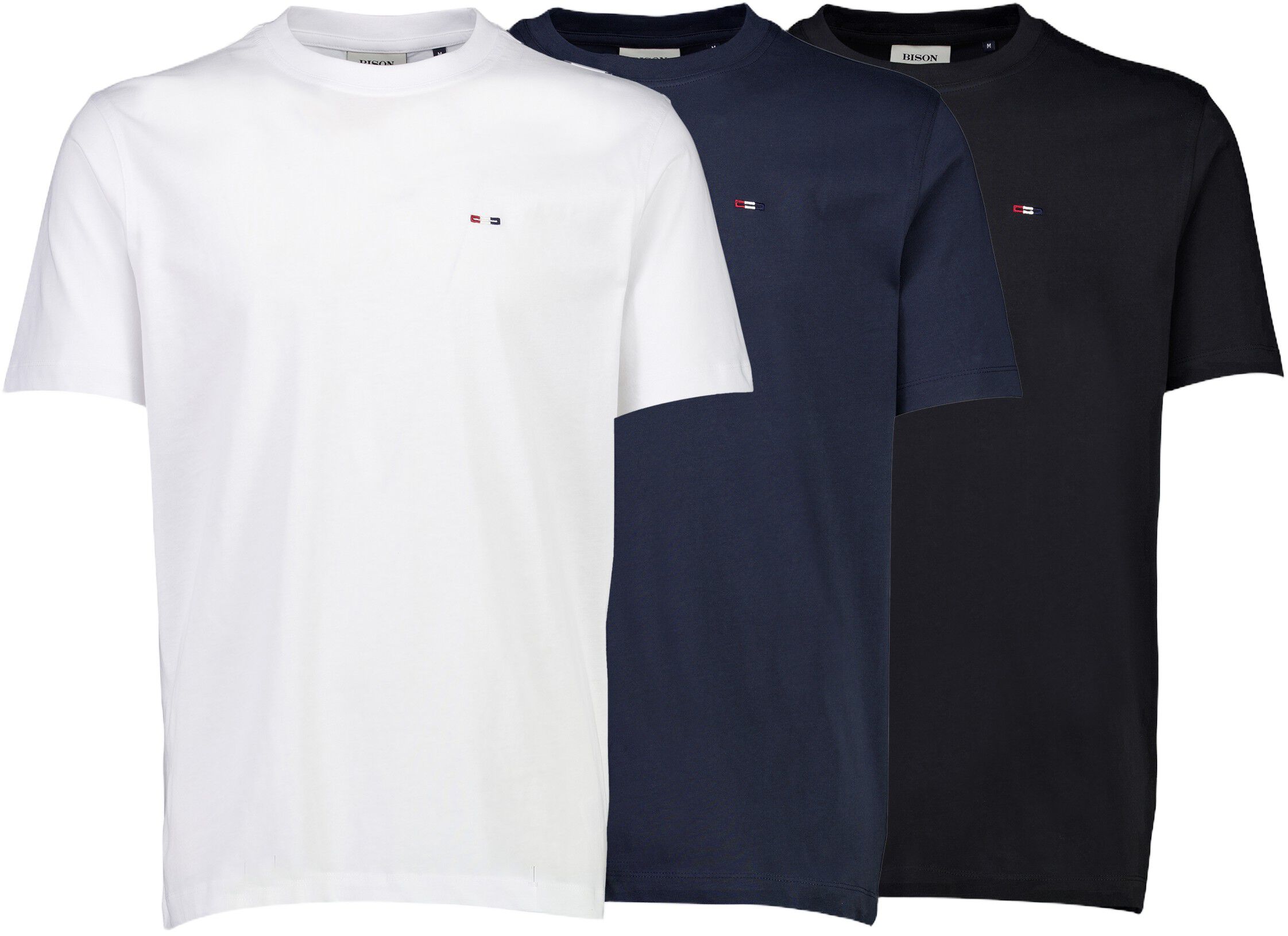 Basic o-neck tee S/S 3 pack