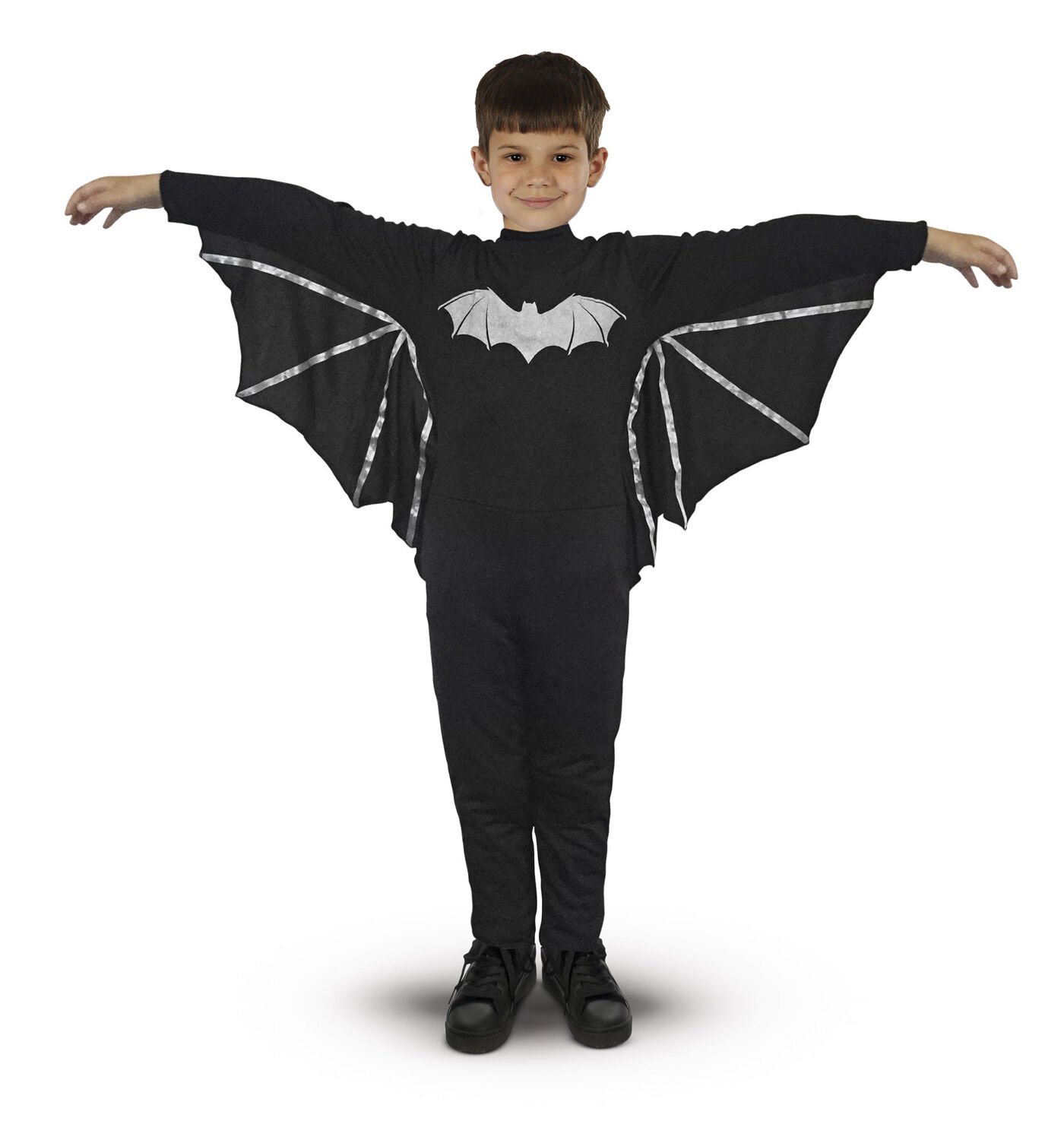 Flaggermusdrakt med vinger