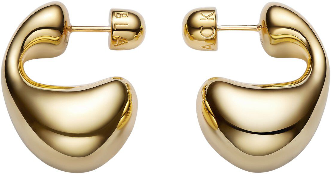 Dolphin Earring Large Gold