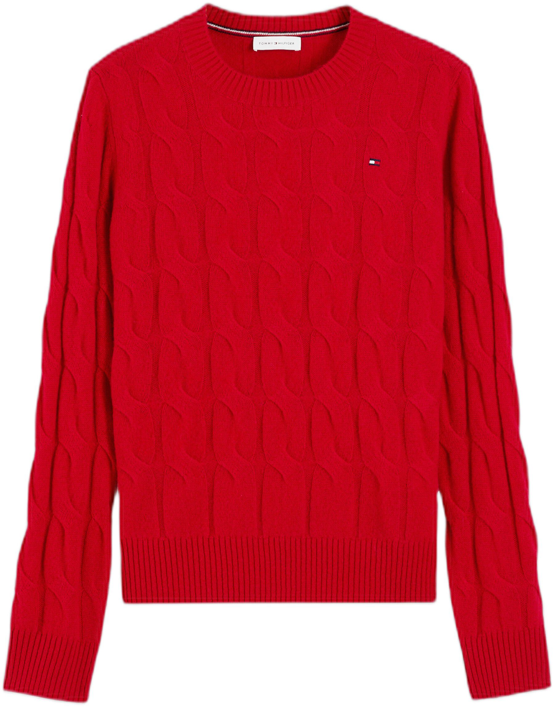 Pure Wool Chain Cable Knit Jumper