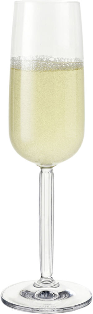 Hammersh&oslash;i Champagneglas 24 cl klar 2 stk.
