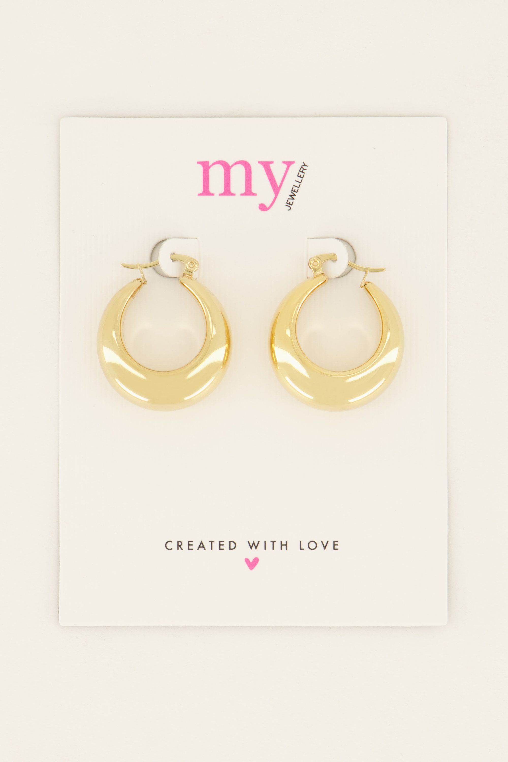 Medium Statement 70's Hoops