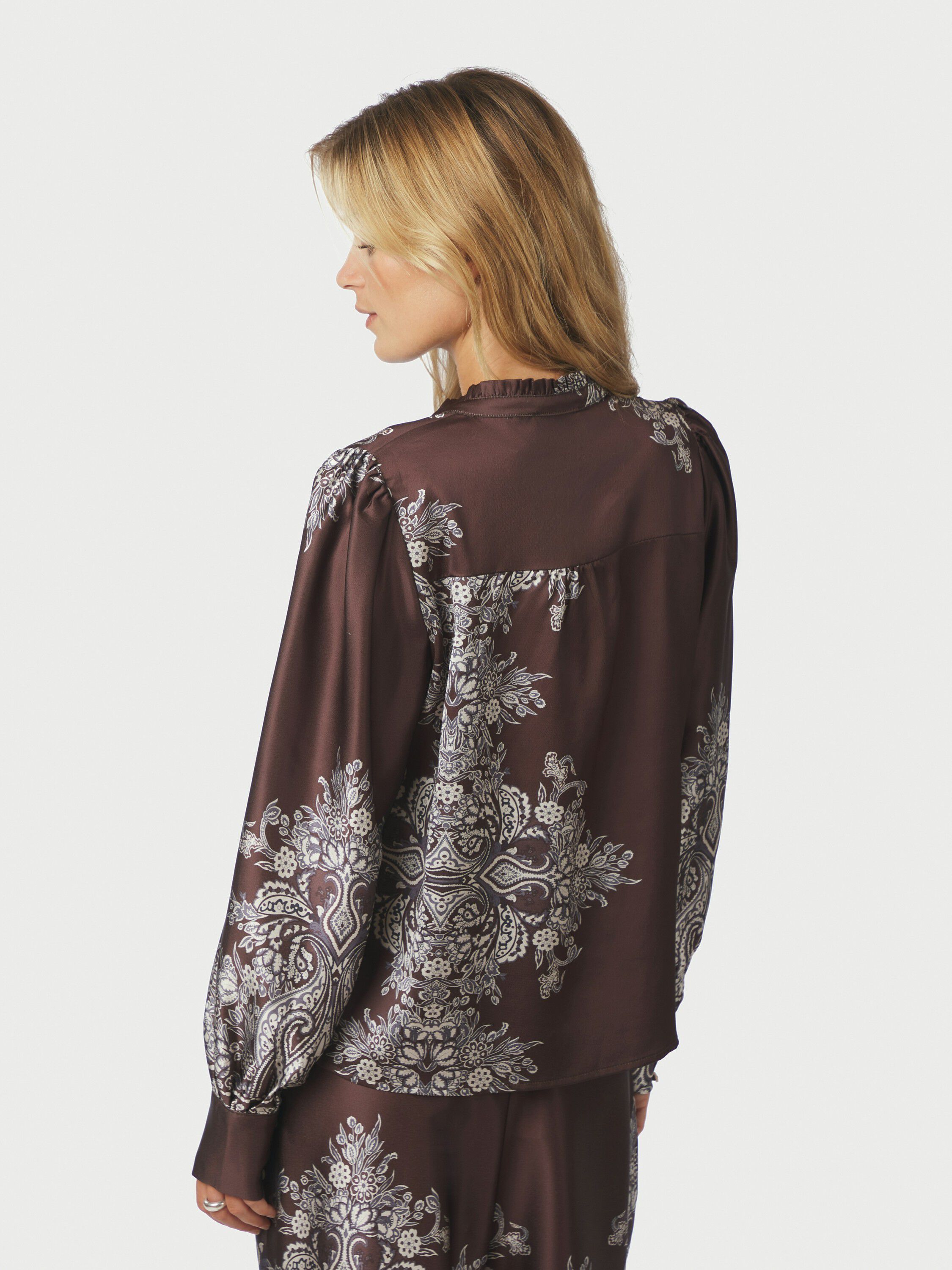 Massima Paisley Border Blouse