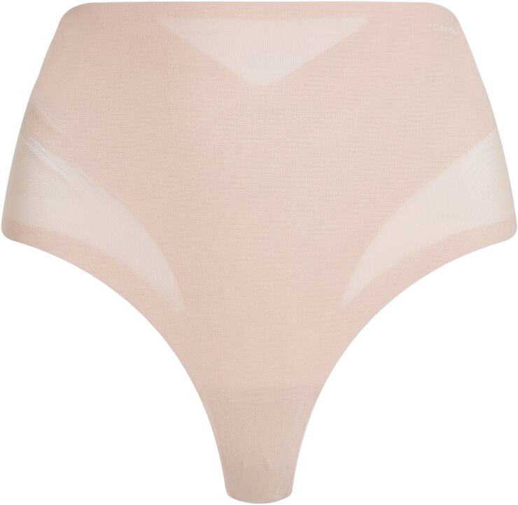 SCULPTED FIRM MESH THONG