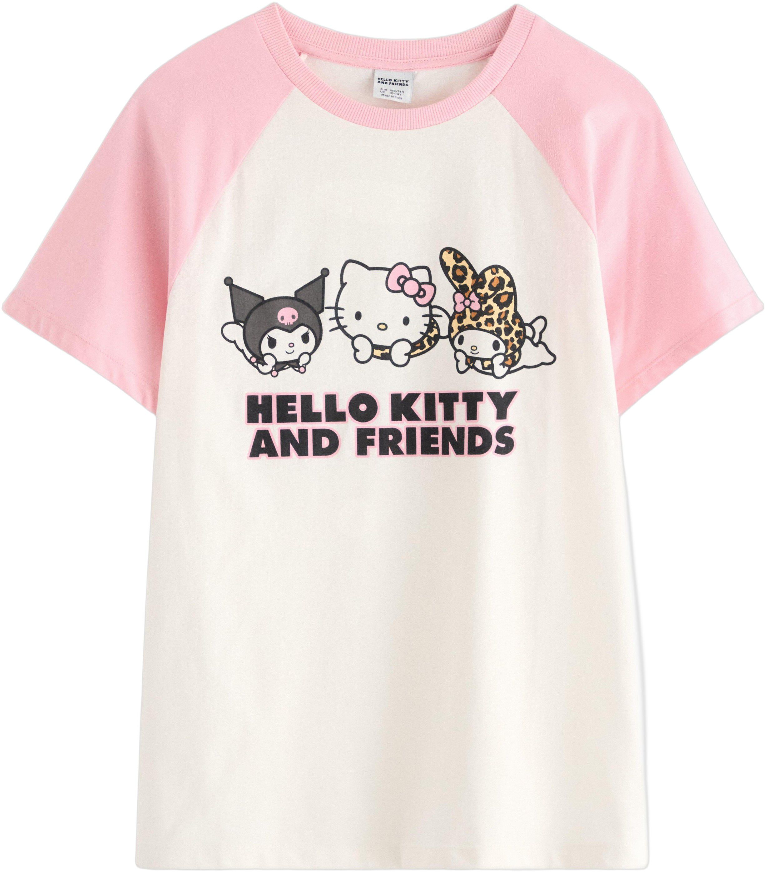 T shirt raglan Hello Kitty