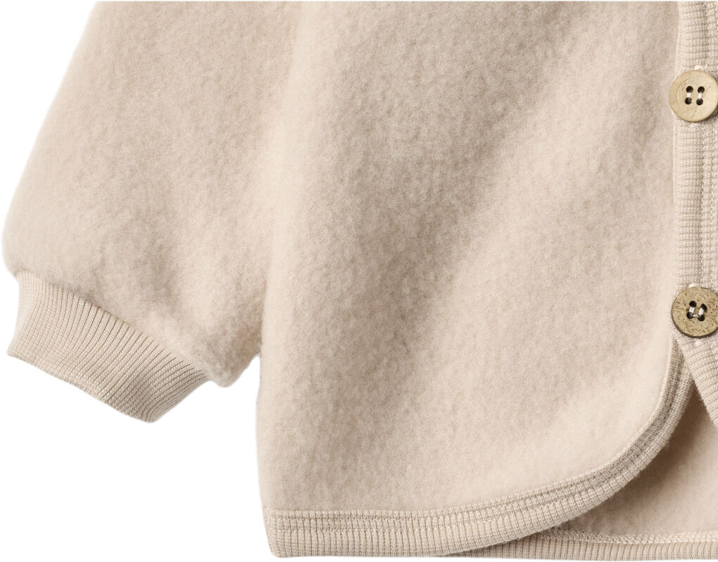 Uld Fleece Cardigan Kari