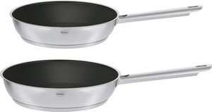 Stekepannesett PureElements 20+28 cm Stål/Svart