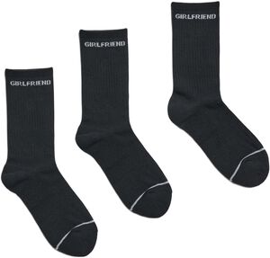 3-Pack Girlfriend Crew Sock