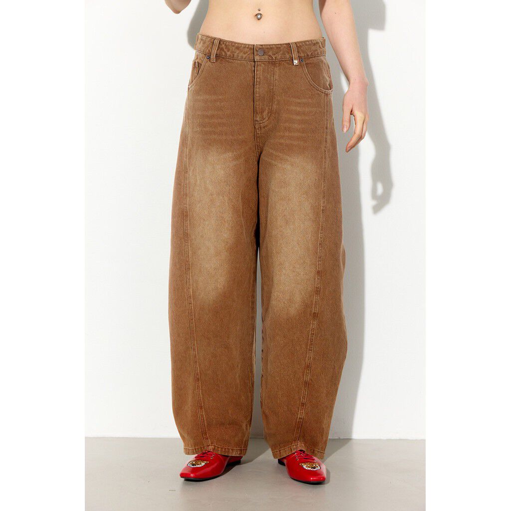 Renata Barrel Jeans