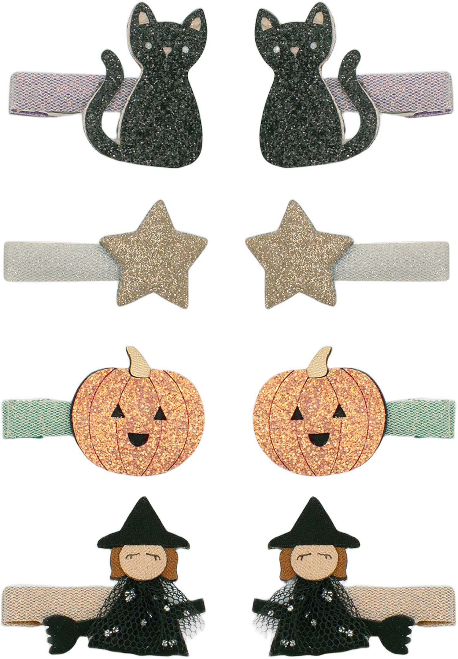 Mimi & Lula - 8 h&aring;rclips - Mini Halloween