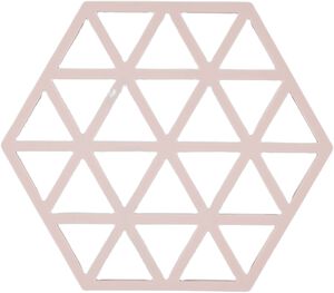 Bordskåner Triangles 16 x 14 x 0,9 cm Rose Silikon