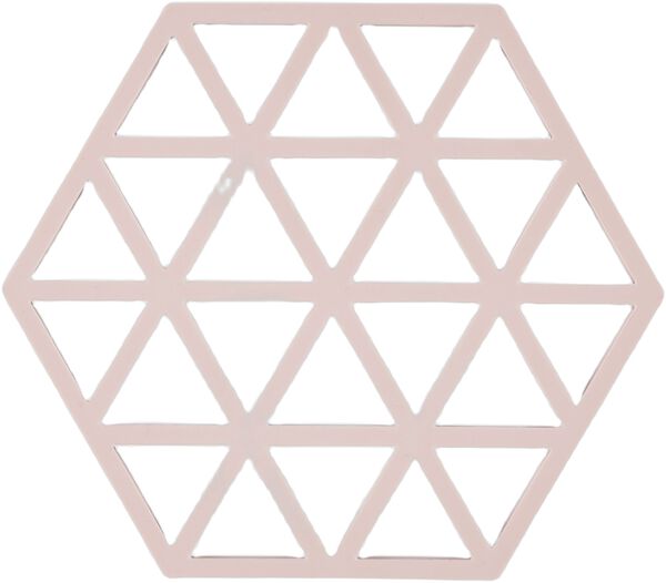 Bordskåner Triangles 16 x 14 x 0,9 cm Rose Silikon