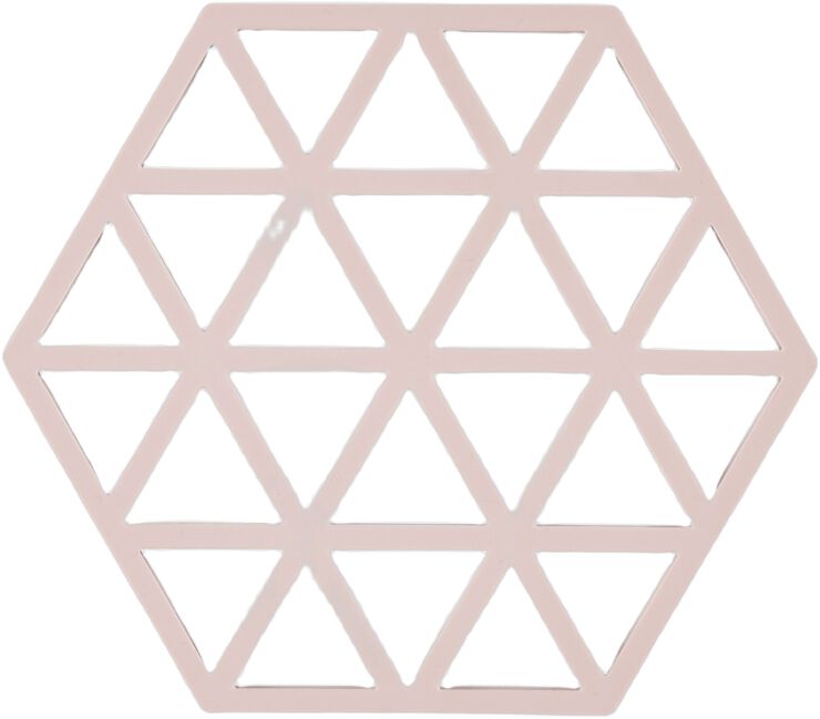 Bordskåner Triangles 16 x 14 x 0,9 cm Rose Silikon