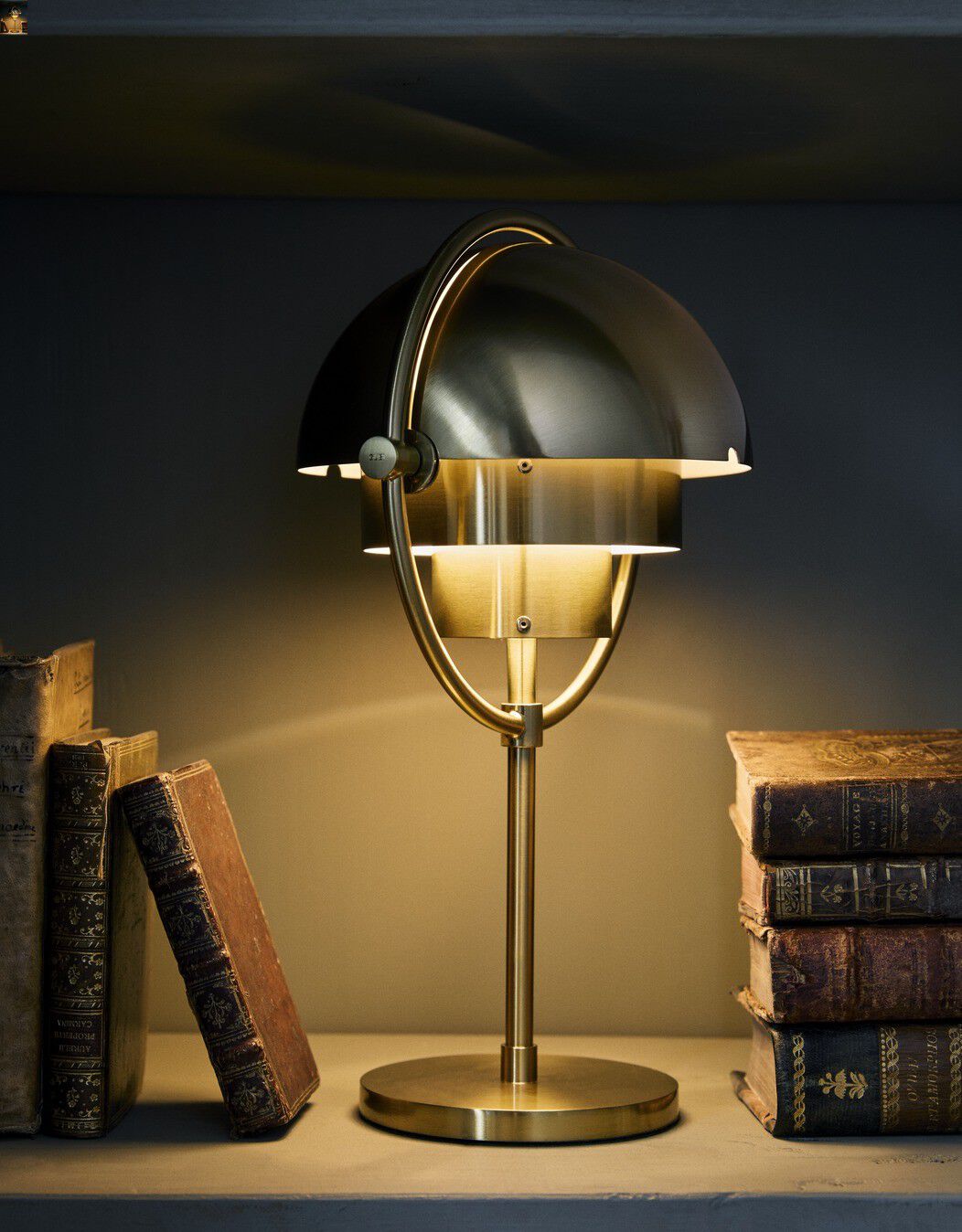 Multi-Lite Portable Lamp, EU (Base: Brass, Shade: Brass Shiny)