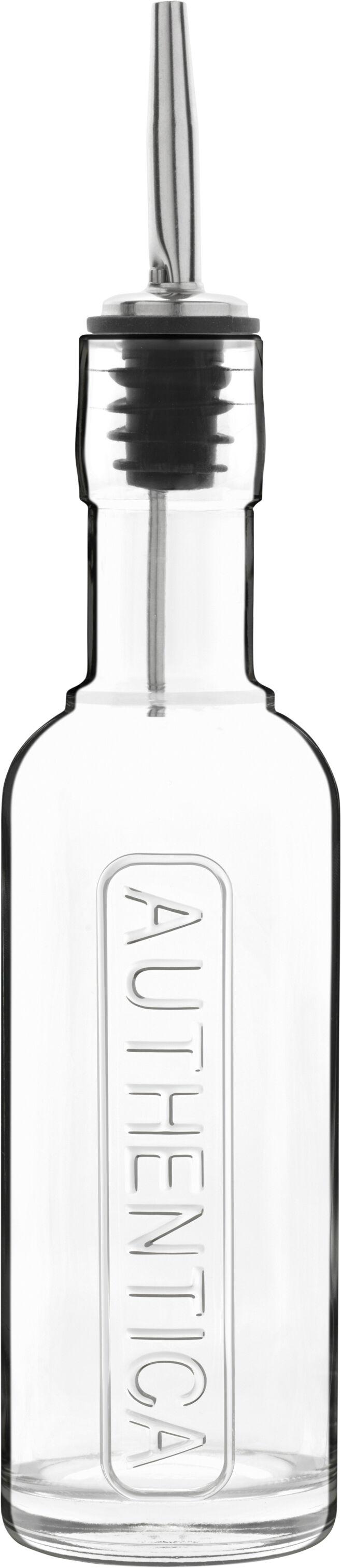 Flaska med st&aring;l-serveringspropp Authentica 25 cl