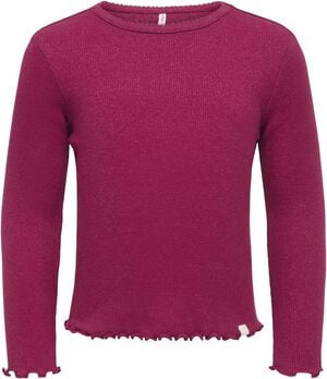 KMGTRINNY L/S PARTY ONECK TOP JRS