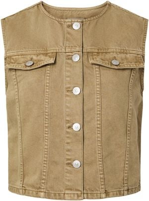 PCKATE DENIM VEST BC