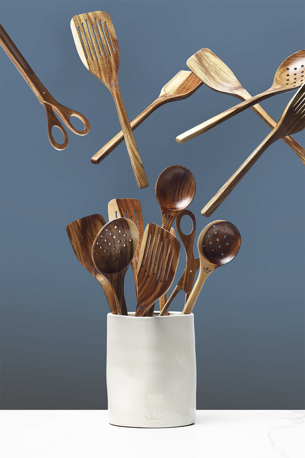 Wooden Utensil Spatula & Tasting Part