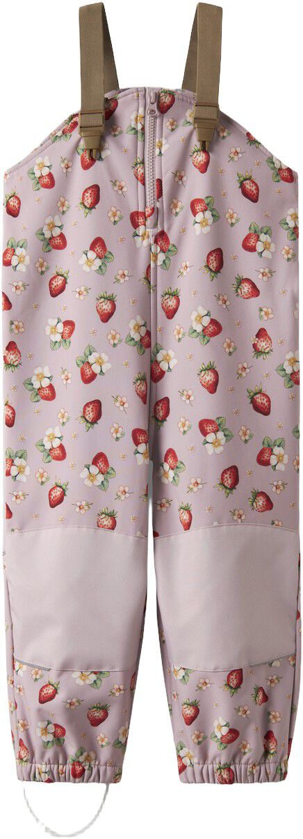 Nmfalfa08 Softshell Bib Pant Aop Fo