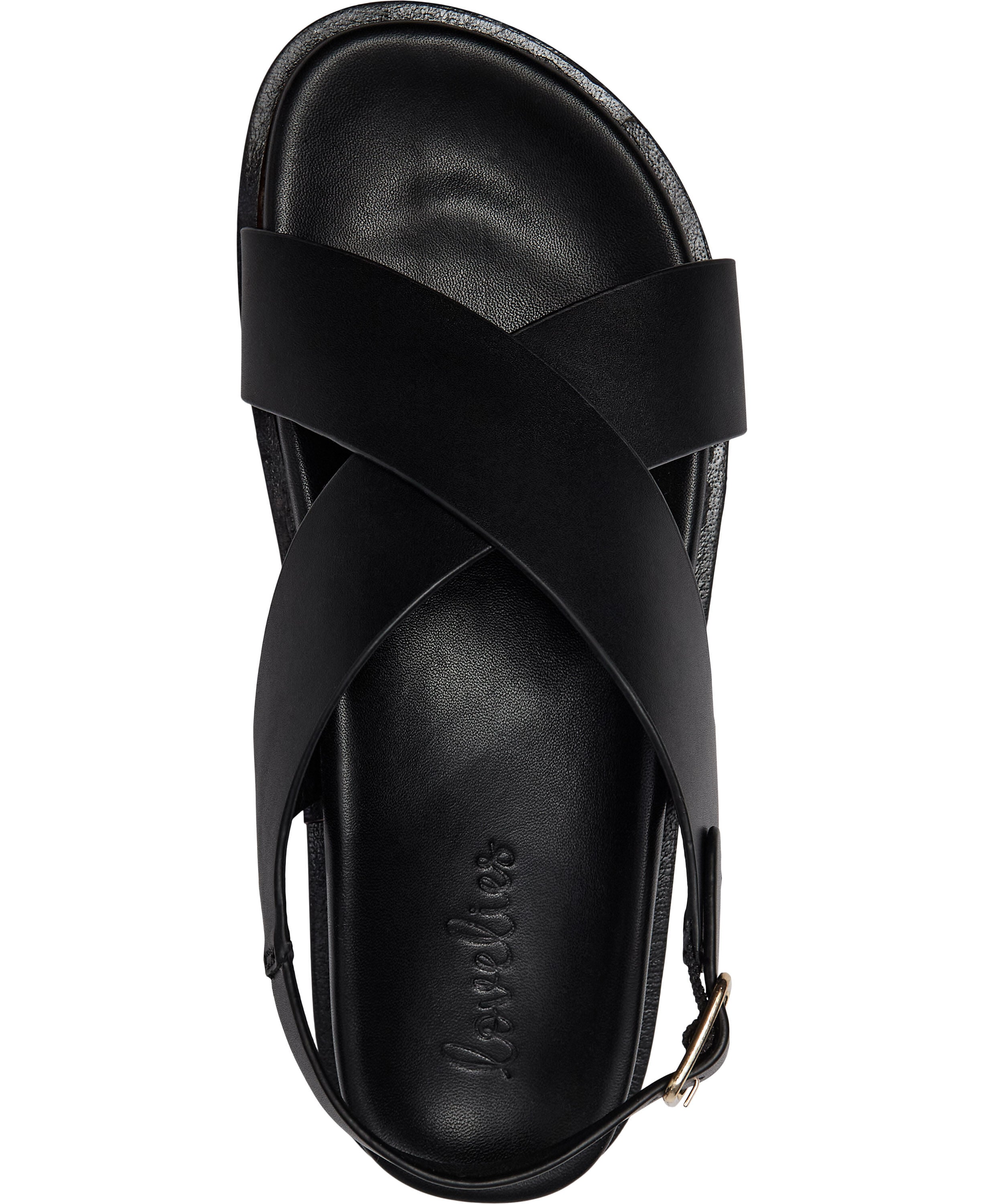 BOLOGNA - CROSSING STRAPS WITH THIN HEEL STRAP