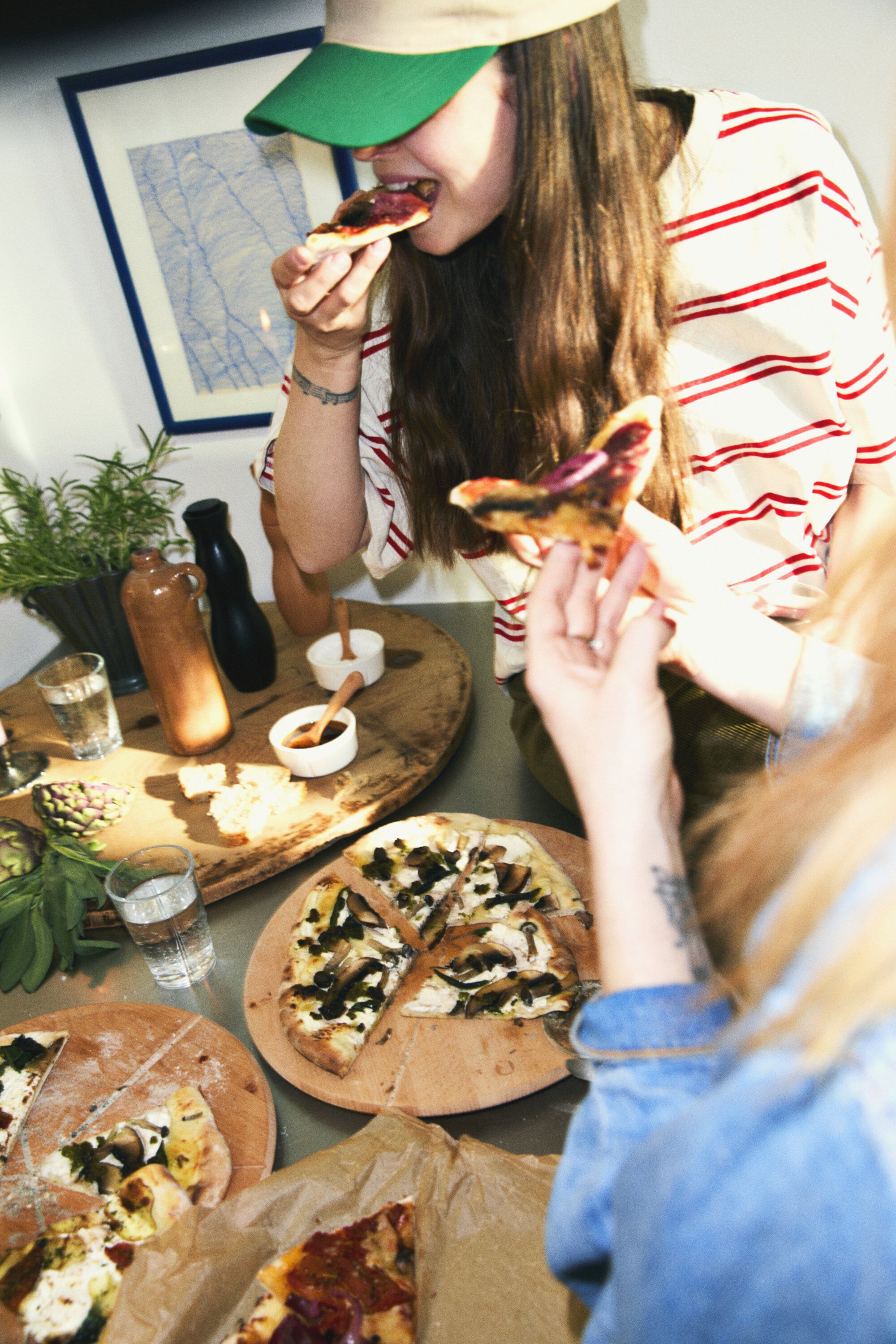GC Pizza board &Oslash;35 og sk&aelig;rer b&oslash;g