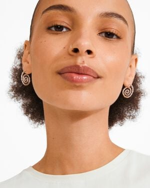 STILL earrings silver-plated