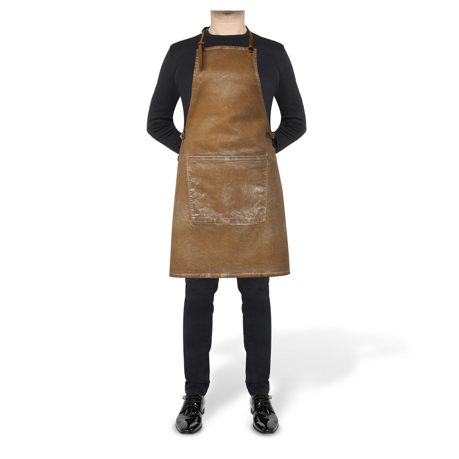 BBQ Style Apron Gold Wash