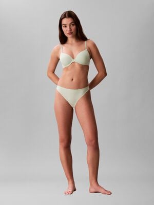 Tonal Logo Straps Lightly Lined Bra