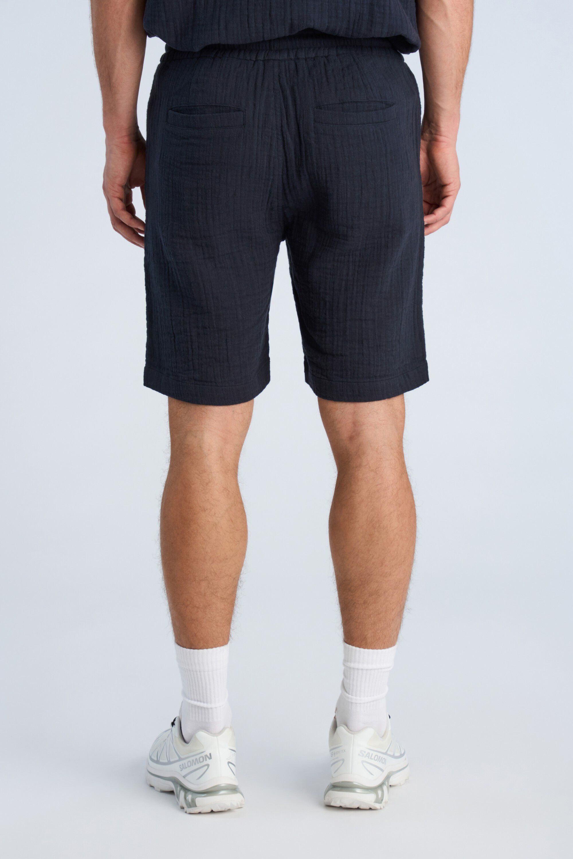 Cotton muslin shorts
